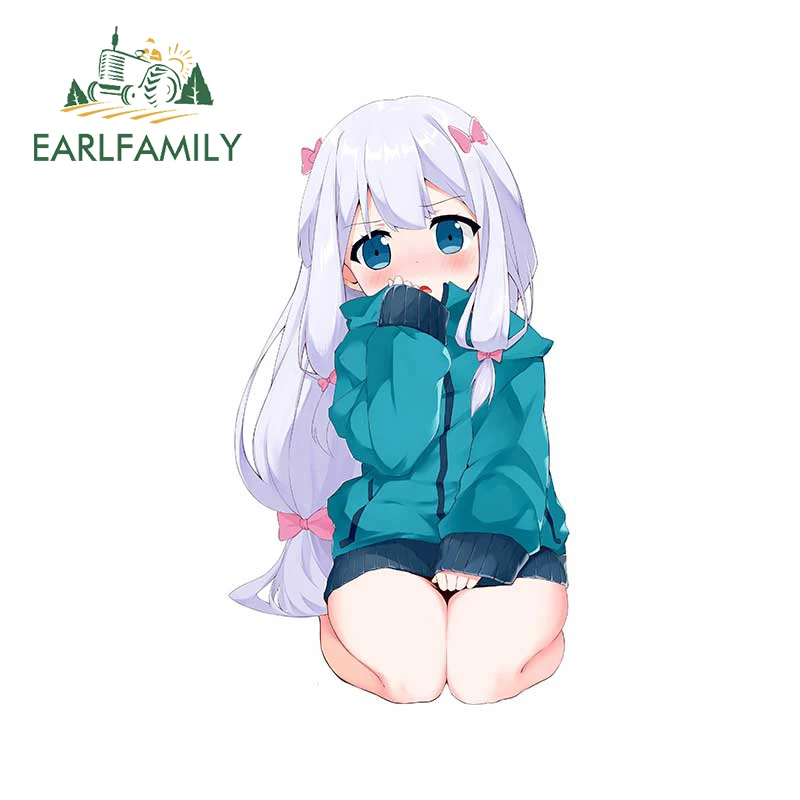 EARLFAMILY 13 см x 7 3 для Izumi Sagiri Автомобильная наклейка индивидуальная