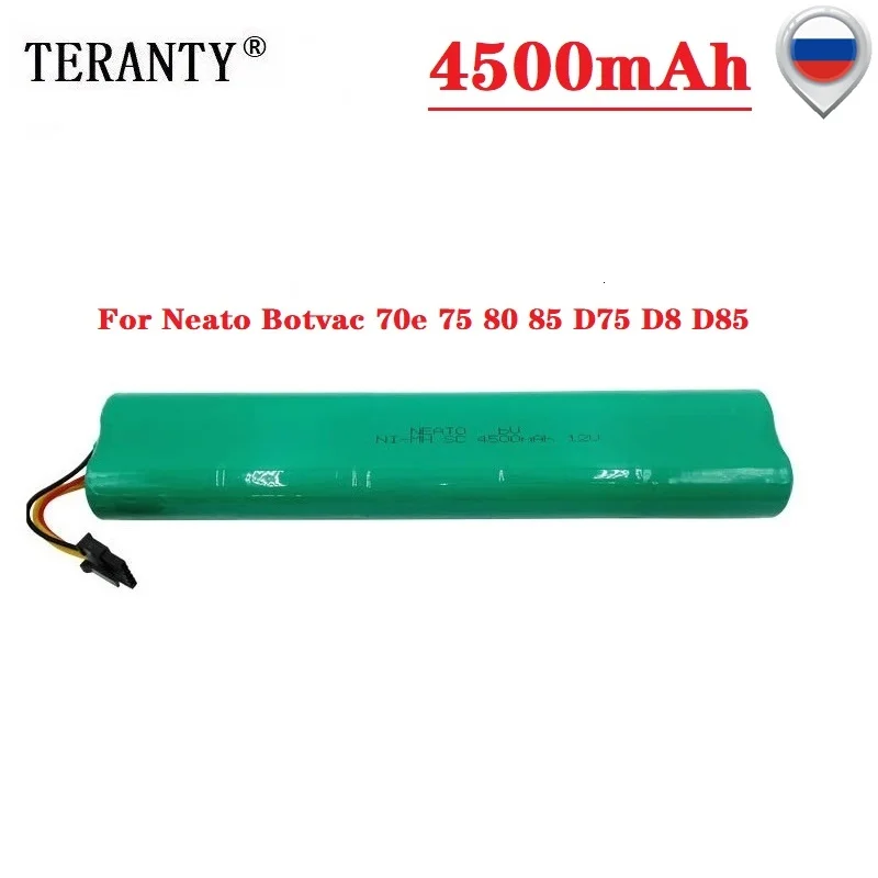 Сменный аккумулятор для пылесосов Neato Botvac 70E 75 80 85 D75 D8 D85 4500 мАч 12 В|Перезаряжаемые