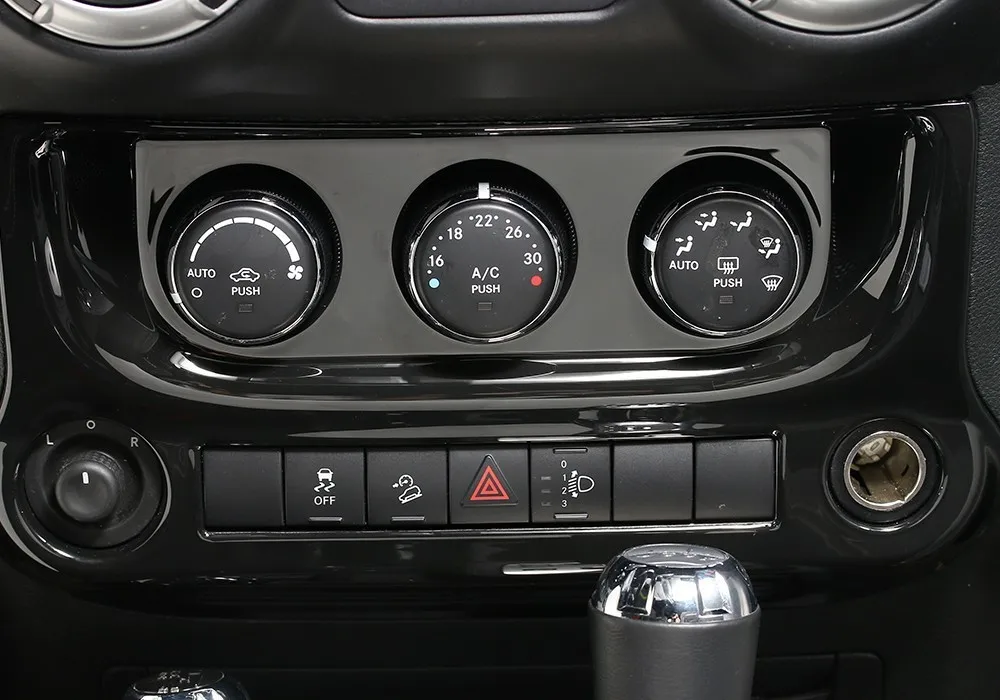 MOPAI ABS автомобильный Кондиционер Переключатель центральной приборной панели консоль декоративная крышка для Jeep Wrangler JK 2011- автомобильный Стайлинг