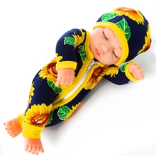 Poupées de bébé Reborn en Silicone de 10 pouces pour enfants, jouet complet qui peut être lavé partout, poupée pour nouveau né, éveillée, endormie 