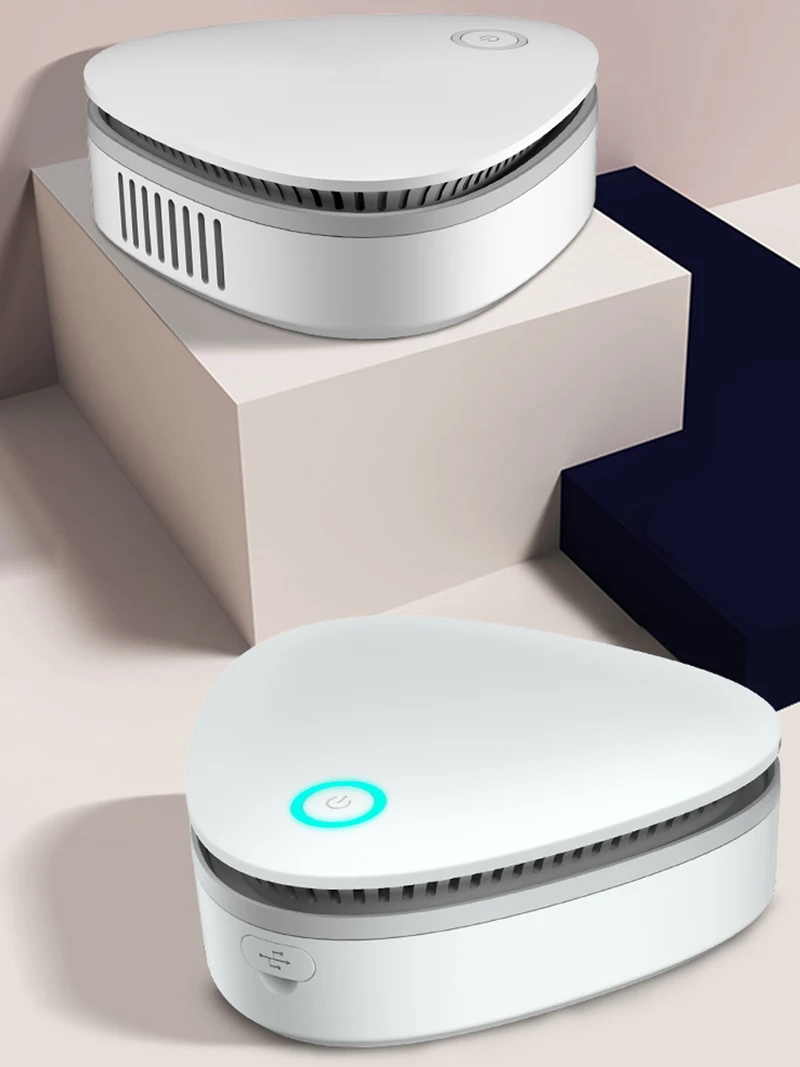 

Air Ozonizer Ozone Ionizer Generator Germicidal Filter Ultraviolet Lamps 1800mAh USB Charging Air Purifier Home Deodorizer