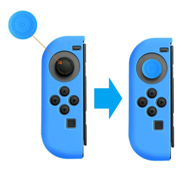 Защитный колпачок для джойстика Nintendo Switch силиконовый контроллер