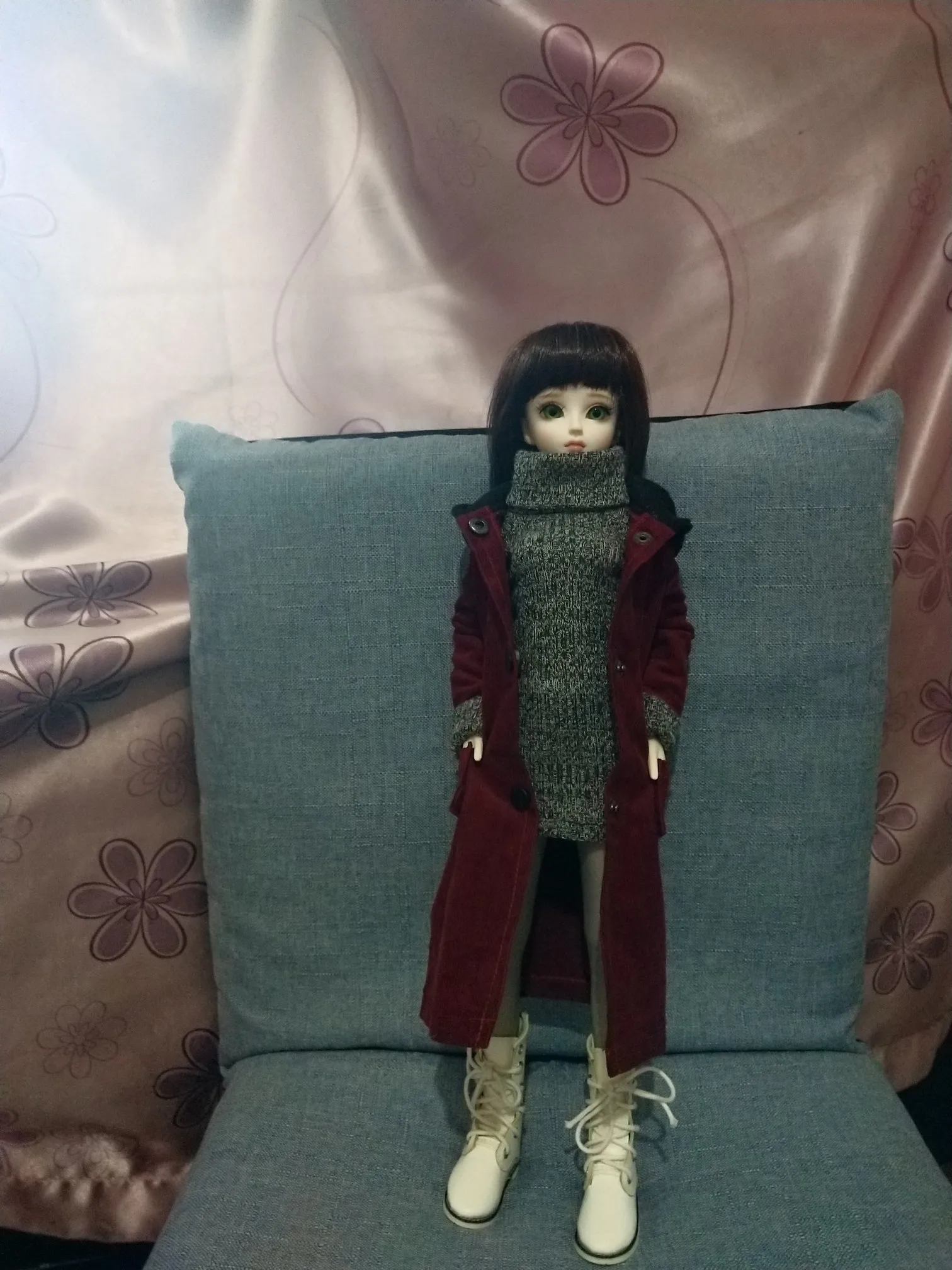 M0110 детские игрушки ручной работы, 1/3 1/4, носки для кукол, BJD/SD кукольный реквизит, аксессуары, цветные колготки, 1 пара