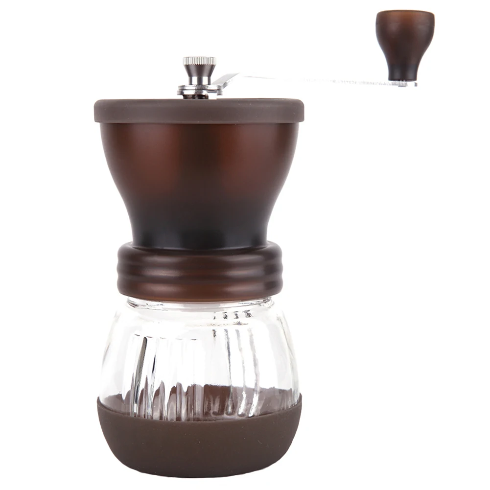 Ceramic Coffee Mill Manual Spices Grains Nuts Grinders Kitchen Tool Manual Coffee Bean Burr Grinders Removable Wash kitchen tool