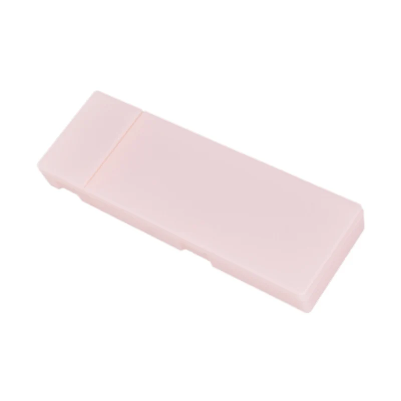 AAAJ-1 Pc Style Transparent Scrub Pencil Case Pencil Box Plastic Storage Box Learning Stationery Office Supplies