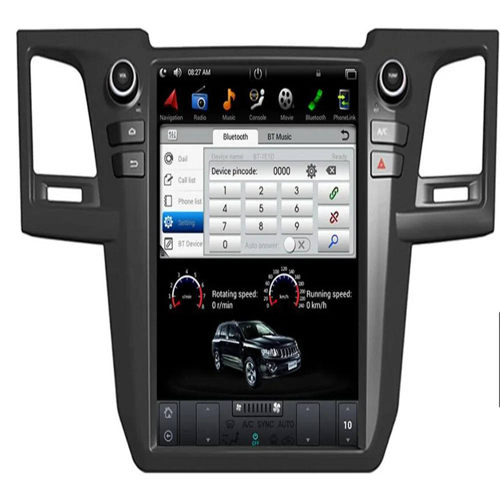 Cheap 2 DIN Android 9.0 Tesla Style 12.1" car radio GPS Navigation for Toyota Fortuner 2005-2014 2015 autoradio 2 din multimedi Stereo 2 Cheap 2 DIN Android 9.0 Tesla Style 12.1" car radio GPS Navigation for Toyota Fortuner 2005-2014 2015 autoradio 2 din multimedi Stereo 2