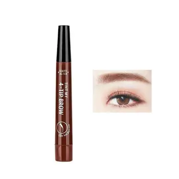 

Eyebrow Pen Waterproof Fork Tip Eyebrow Tattoo Pencil Lasting Professional Long Fine Sketch Brow Pencil Liquid Eye Z9U5