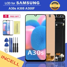

INCELL 6.36“ LCD For Samsung A30S LCD Display For Samsung Samsung Galaxy a30S a307 a307FN LCD Screen Touch Digitizer Assembly
