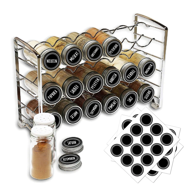 Label Stickers Container Jars Blackboard Kitchen-Accessories Food-Bottle for The Cans