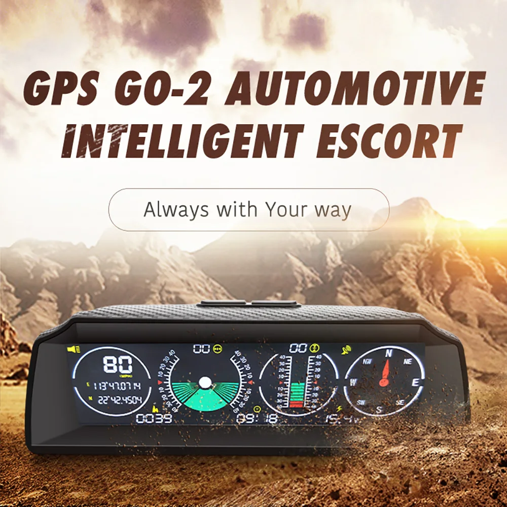 Vjoycar S90 Auto Neigungsmesser 4x4 GPS Geschwindigkeit HUD MPH