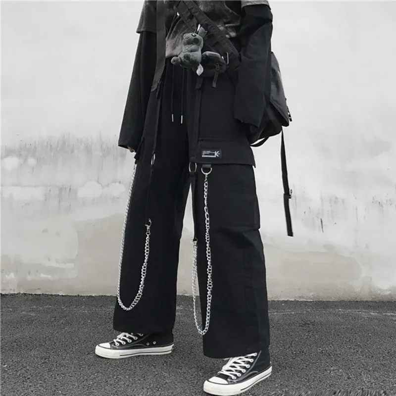SHENGPALAE весенние винтажные Лоскутные джоггеры спортивные штаны Harajuku женские брюки эластичные свободные штаны с высокой талией ZA2511