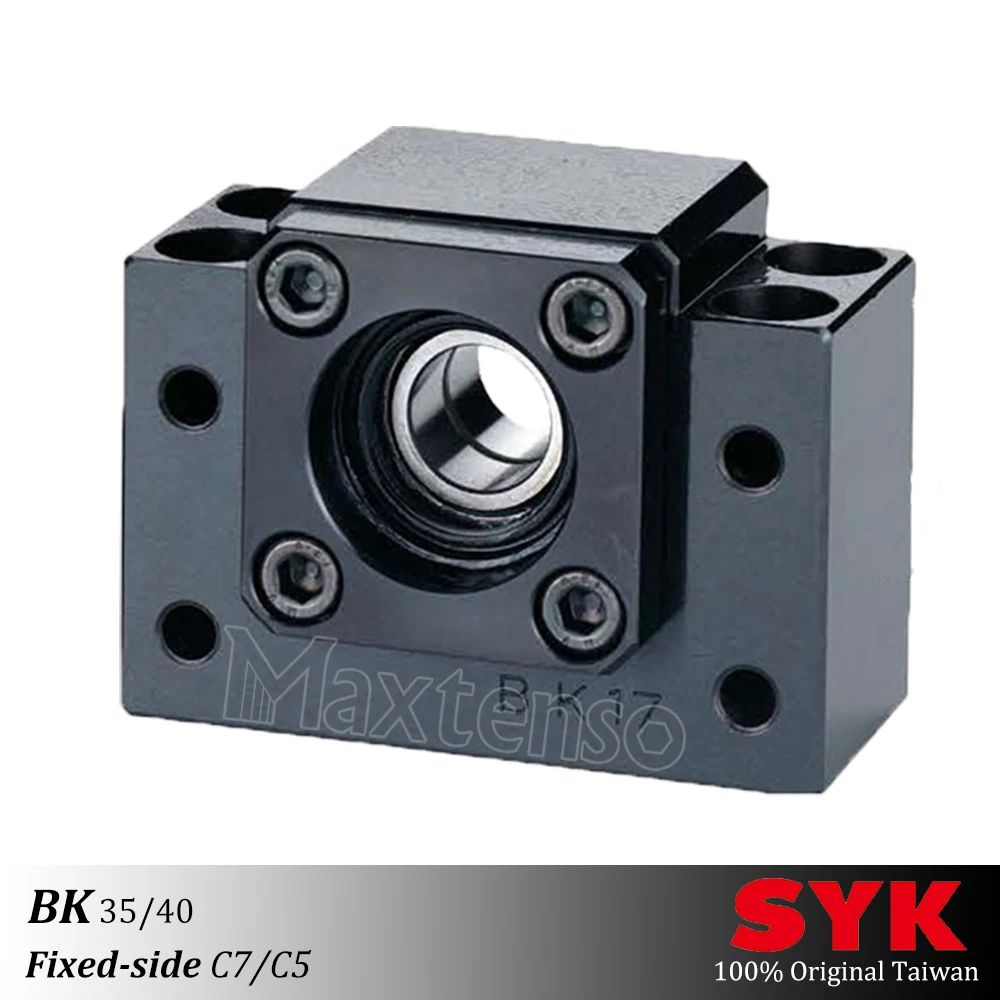 SYK блок поддержки Профессиональный BK35 BK40 фиксированная сторона C5 C7 с BF35 BF40 для шарикового винта ТБИ sfu Премиум части ЧПУ