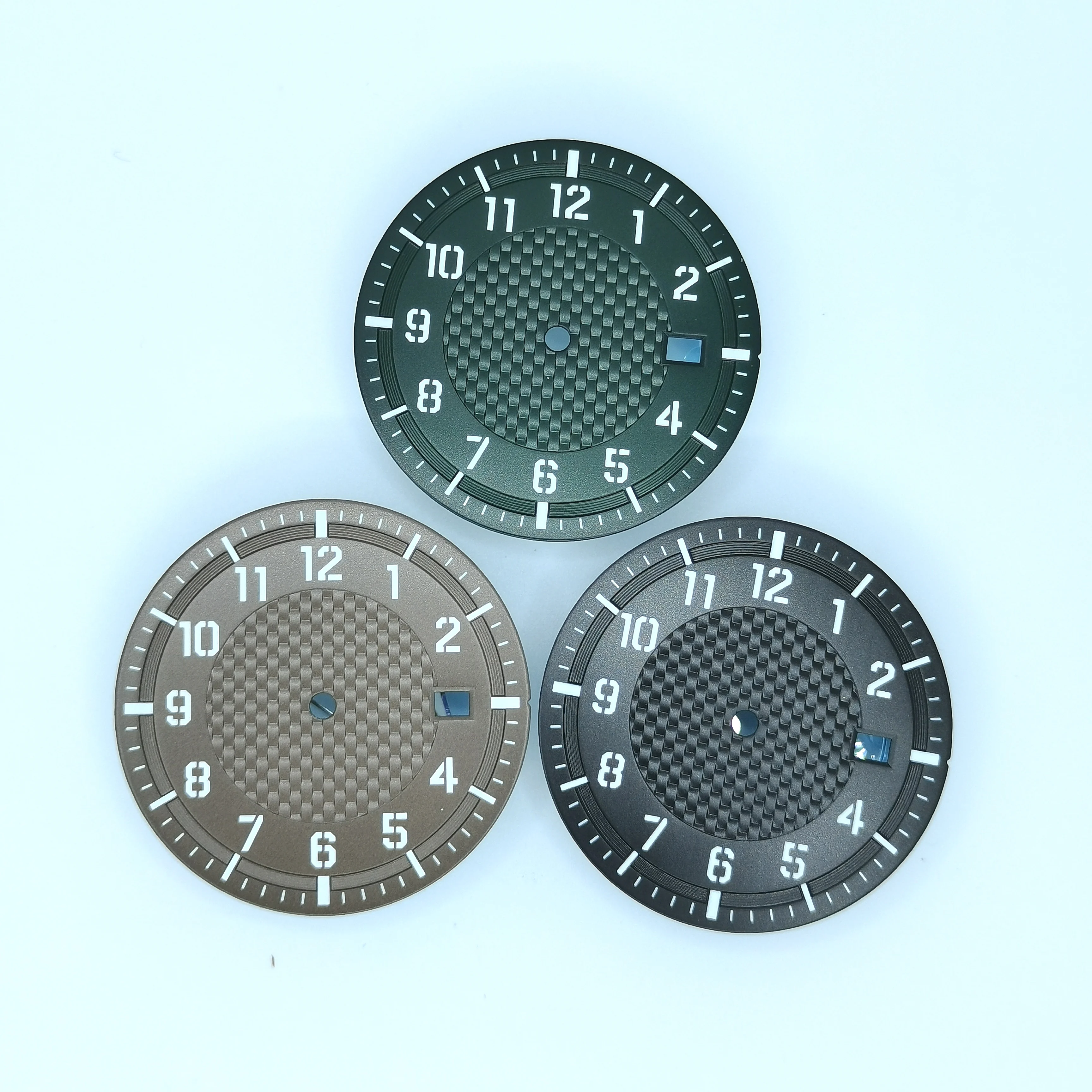 

34MM Dial Green Luminous Fit NH35 Automatic Movement