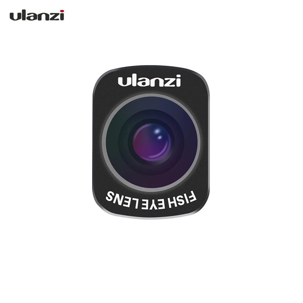 Ulanzi мини линза рыбий глаз Магнитный дизайн для DJI OSMO Карманный карданный камера Оптическое стекло аксессуары для OSMO карманная линза