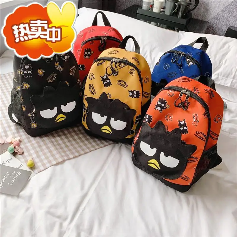 

Korean-style Children's Bags New Style Young STUDENT'S Backpack Cartoon qie bao Men And Women Children Contrast Color Trend Back