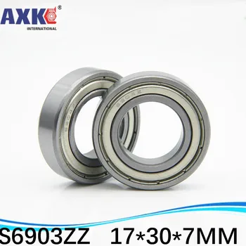 

Bearing High Quality Stainless Steel SS6903ZZ S6903-2Z 6903 S6903 Z ZZ S6903Z S6903ZZ S61903ZZ 17*30*7 Mm Ball Bearing AXK Rich