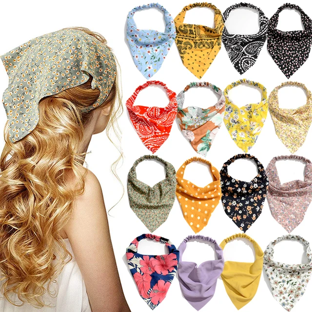 Style Elastic Bandana For Women, Headscarf Accessories 1