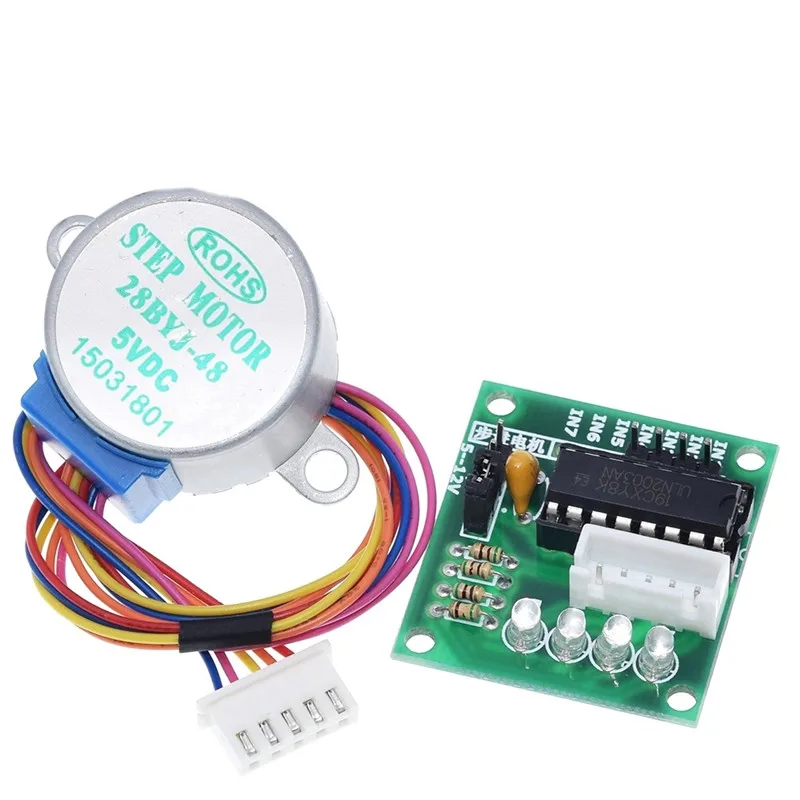 

28BYJ-48-5V 12v 4 phase Stepper Motor+ Driver Board ULN2003 Stepper motor + ULN2003 Driver board diy kit