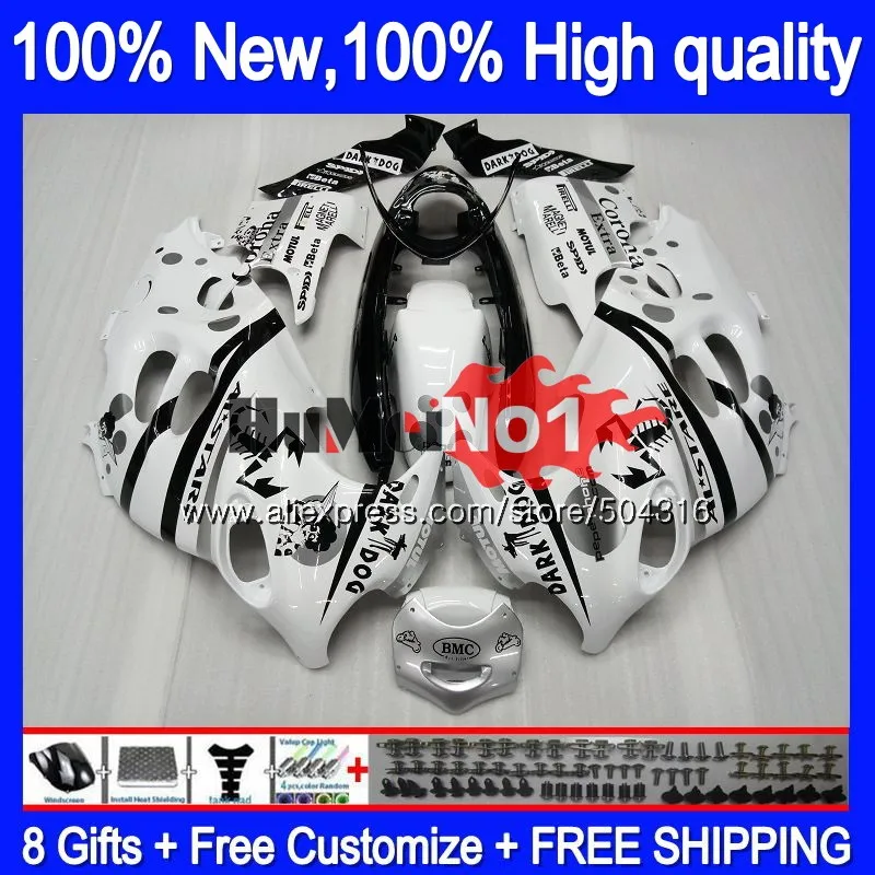 Средства ухода за кожей для SUZUKI KATANA GSXF 600 750 GSXF600 98 99 00 2001 2002 12MC. 74 белого и черного цвета GSX600F GSXF750 1998 1999 2000 01 02 обтекатель - Цвет: No. 1
