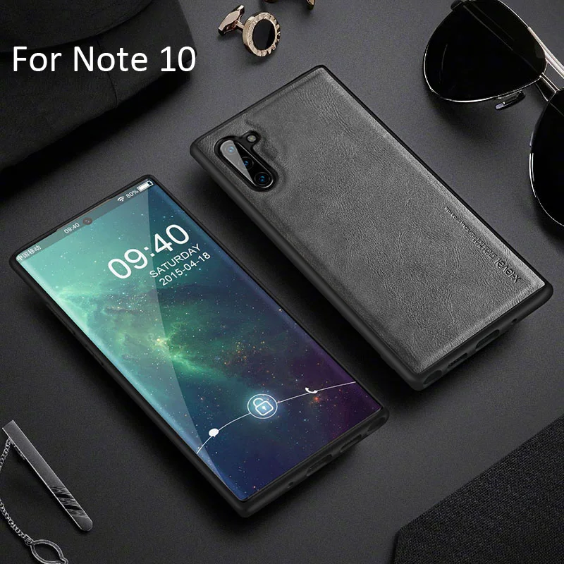 X-Level винтажный Чехол для samsung Galaxy Note 10 Plus Ретро X уровень Матовый кожаный защитный чехол