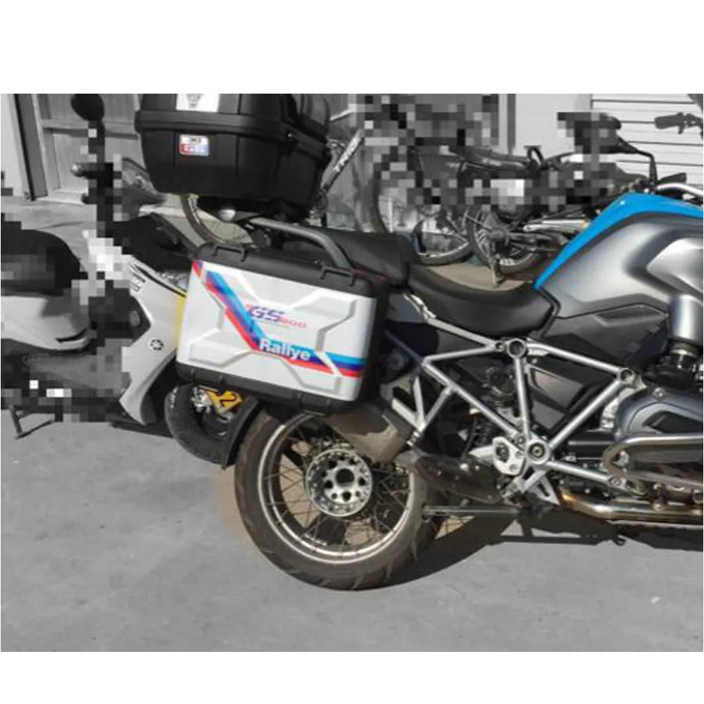 Мотоциклетный чехол, наклейка, боковой Чехол, наклейка, набор, наклейка, водонепроницаемый для BMW моторрад, R1200GS-LC 2013