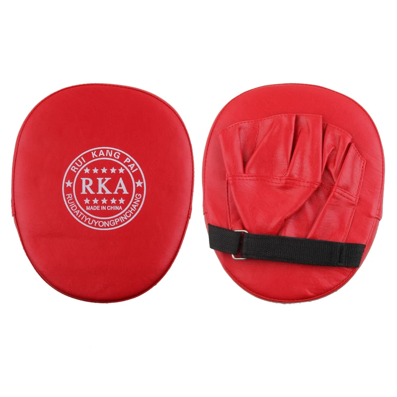 2 шт. легкие боксерские боевые искусства Санда обучение целевой Фокус Удар Pad с песком сумки ММА Kick Каратэ Муай - Цвет: Красный