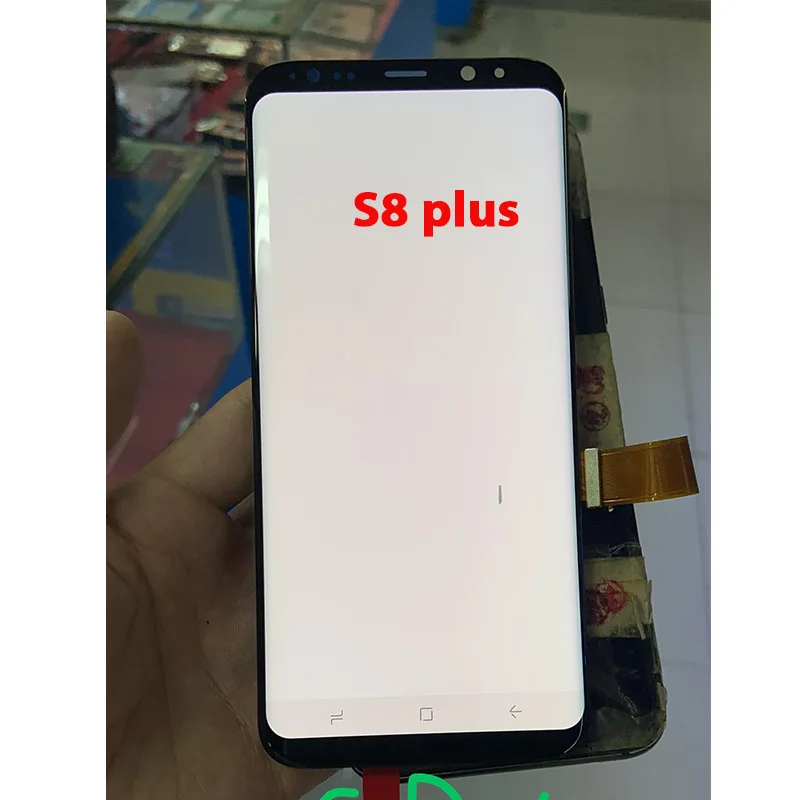 

ЖК-дисплей Super Amoled для Samsung Galaxy S8 G950 G950F S8 plus G955fd G955F G955, ЖК-дисплей с сенсорным экраном и очень маленькими битыми пикселями