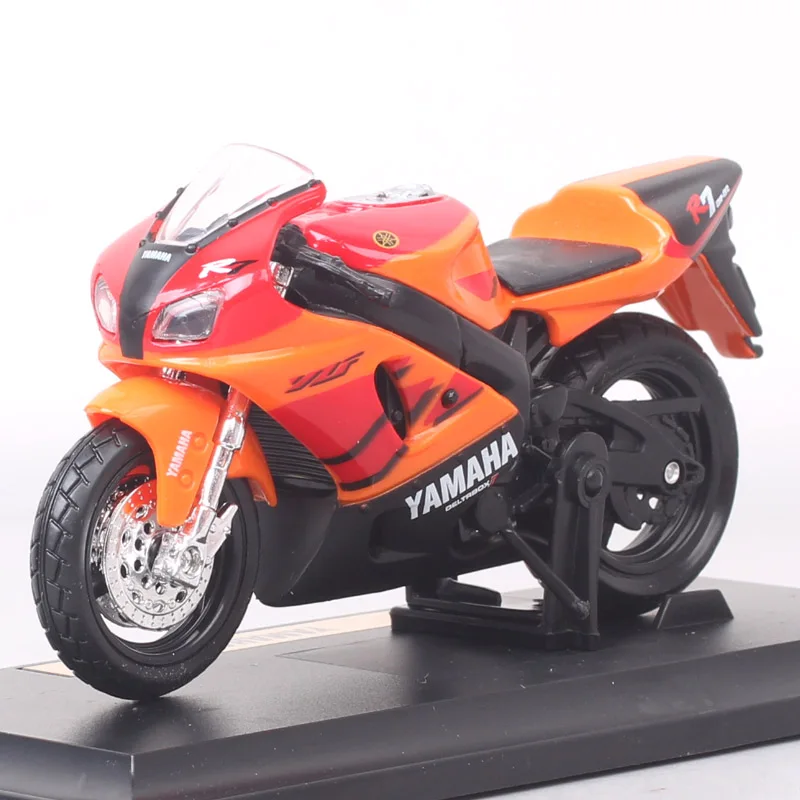 HW Harley Suzuki Hayabusa MXS Dirt Bikes With Figure Details about   Maisto 1:18 Yamaha R7 