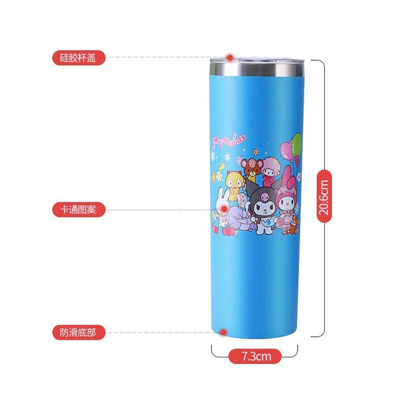 Hello Kitty Kuromi Tumbler 20oz Insulated Travel Mug Stainless