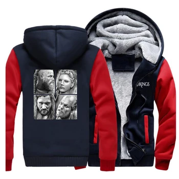 

TV Show Vikings Retro Print 2019 Hot Sale Winter Hoodies Hip Hop Streetwear Clothing Raglan Fashion Sweatshirt Hoody Homme Tops