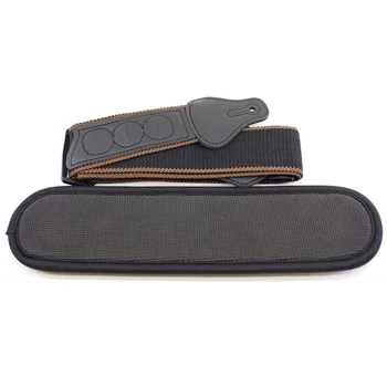 

Anti Slip Durable For Electric Bass Guitar Shoulder Pad Travel Protection Oxford Cloth Replacement Removable Strap Use Cushion