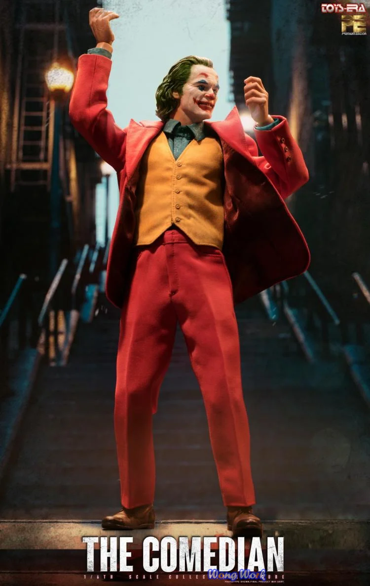 Wong Work TOYS ERA 1/6 PE004 комик Джокер Жак W/три головы лепить фигурки Куклы