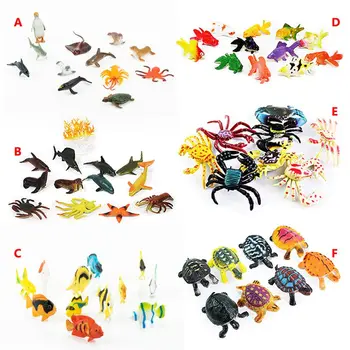 

1 set DIY Craft Making Filler Simulated Marine Biological Model Epoxy Filling Material Simulation Deep Sea Animal Models Toys