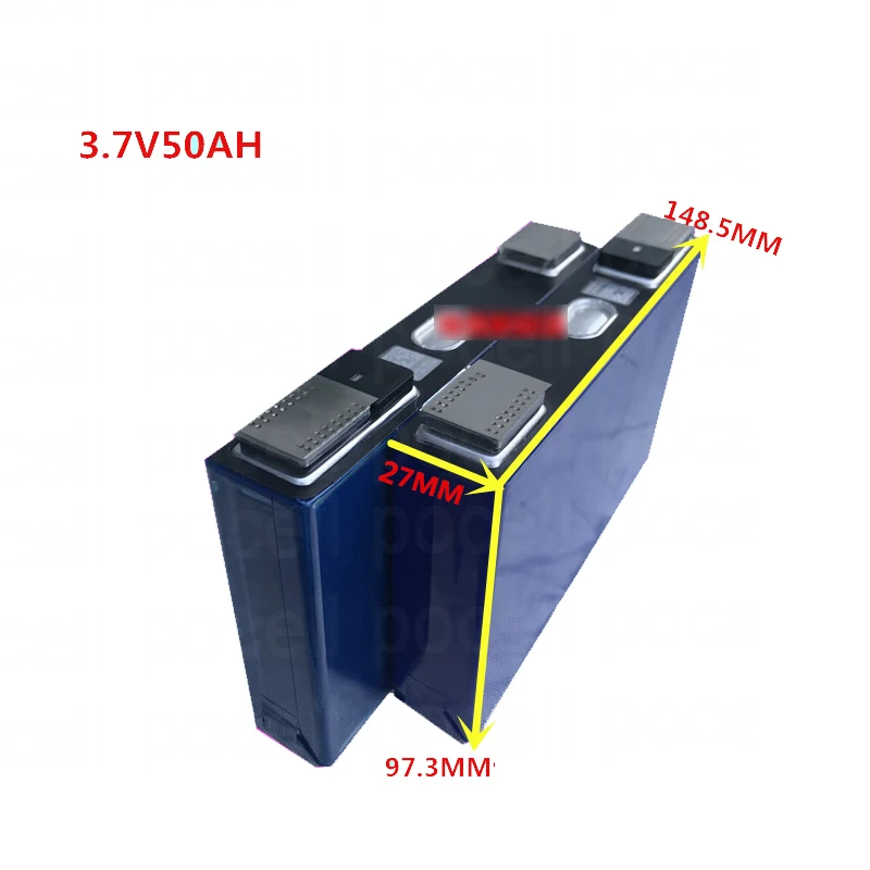 3 шт 7 v 50Ah литиевая батарея литий ионная 150A высокий разряд для DIY 12V Гольф тележка