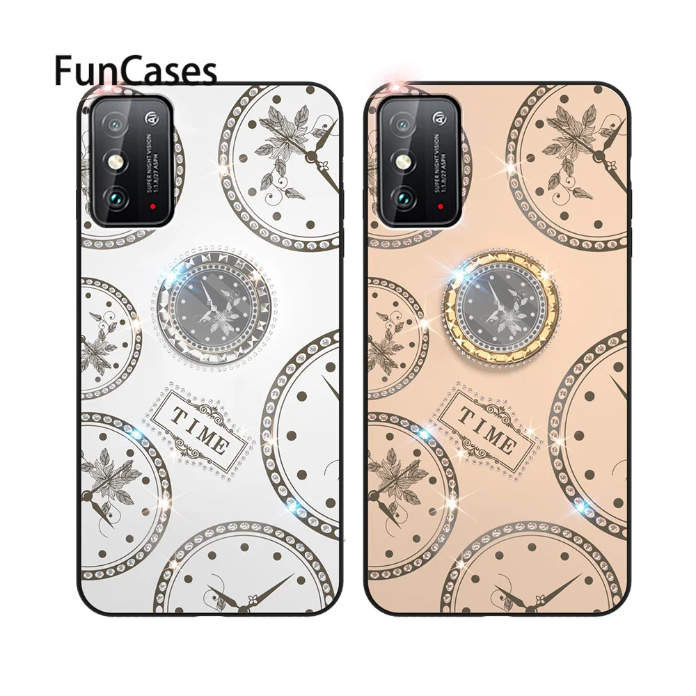 Untuk Huawei Honor X10 Max Ponsel Mewah Silikon Lembut Penutup Estuche sFor Huawei capinha Kehormatan X10 Max Kantong Ponsel