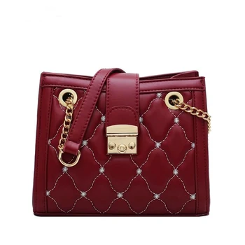 

Luxury Handbags Women Bags Designer Leather Chain Large Shoulder Bags Tote Hand Bag Fashion Crossbody Bags For Women 2019