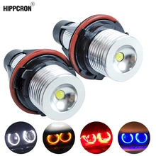 Светодиодный Ангельские глазки габаритные огни лампы для BMW E39 E53 E60 E61 E63 E64 E65 E66 E87 525i 530i xi 545i M5 Ошибок 2*5 Вт(из 2 предметов