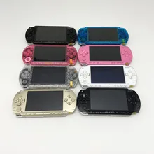 Psp com novo alojamento remodelado profissionalmente para sony PSP-1000 psp 1000 handheld console de jogos do sistema com cartão de memória 16gb