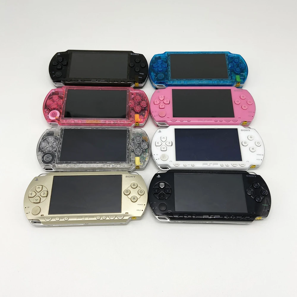 Psp With New Housing Professionally Refurbished For Sony Psp 1000 Psp 1000 Handheld System Game Console With 16gb Memory Card Handheld Game Players Aliexpress