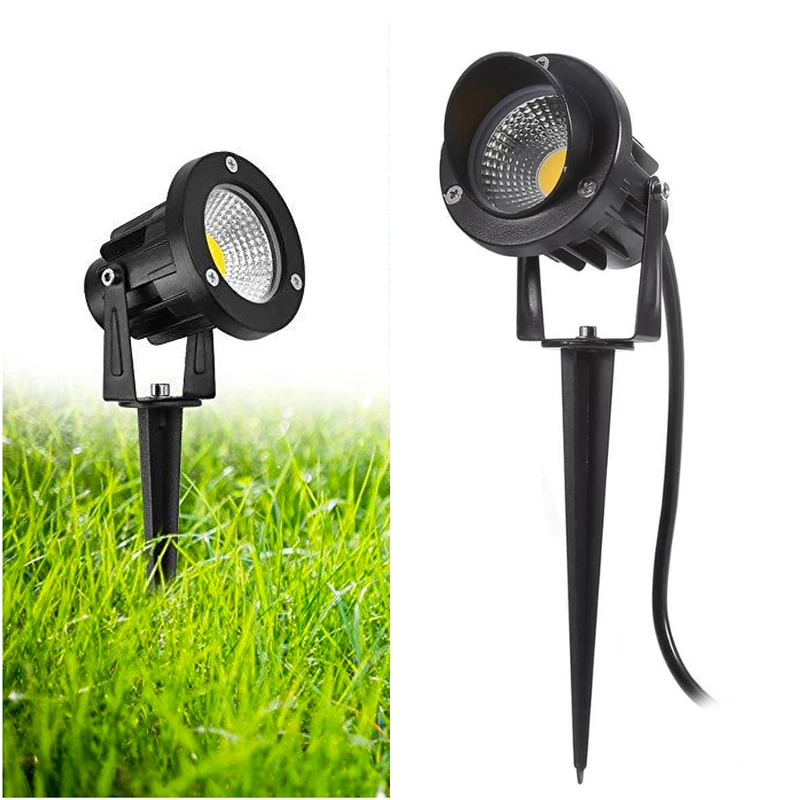 

LED Garden Lighting 3W 5W 7W 10W Outdoor Landscape Lawn Lamp Waterproof Lighting Led Light Garden Path Spotlights AC220V DC12V