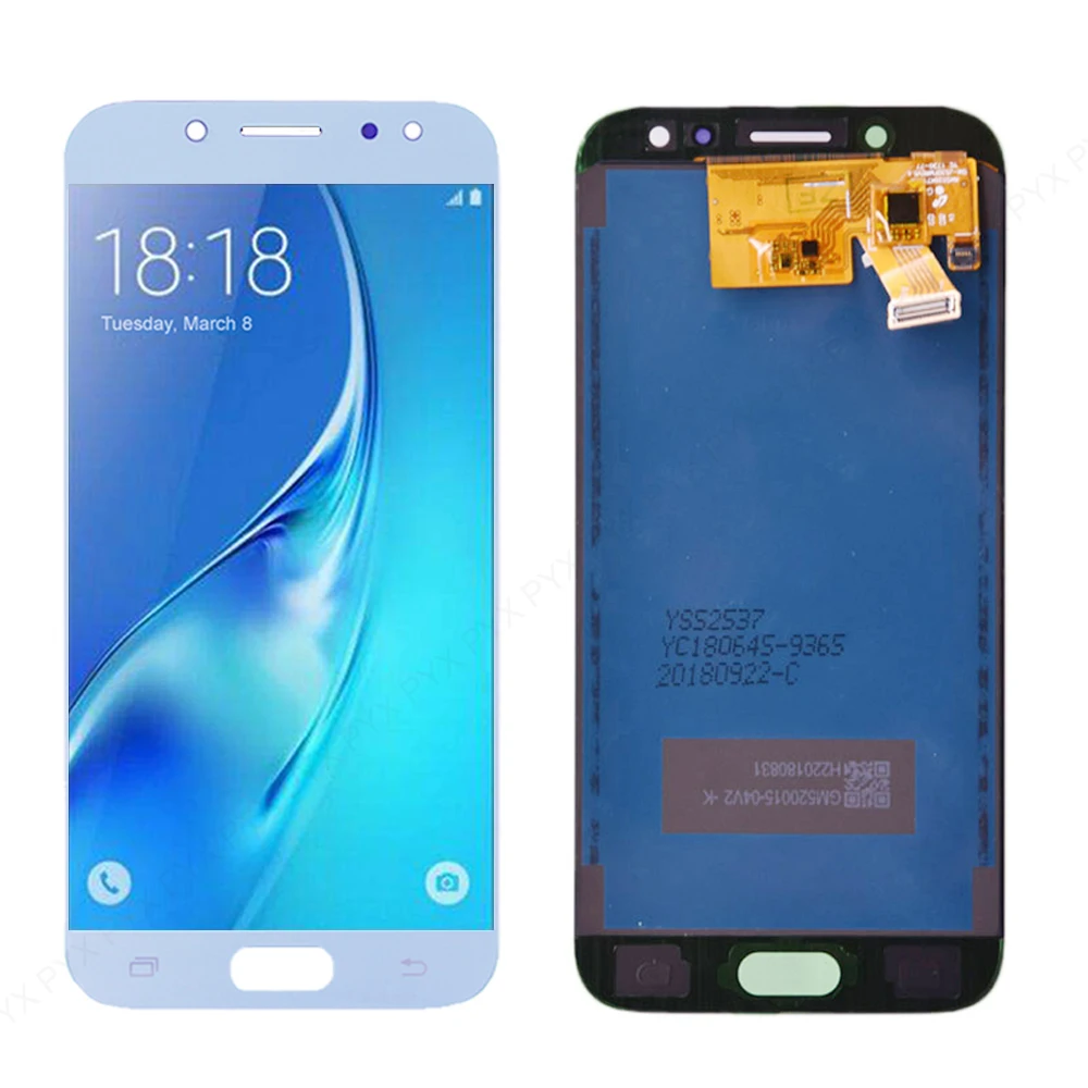 Сменный дисплей 5 2 дюйма для SAMSUNG Galaxy J5 2017 J530 J530F сенсорный ЖК-экран дигитайзер в
