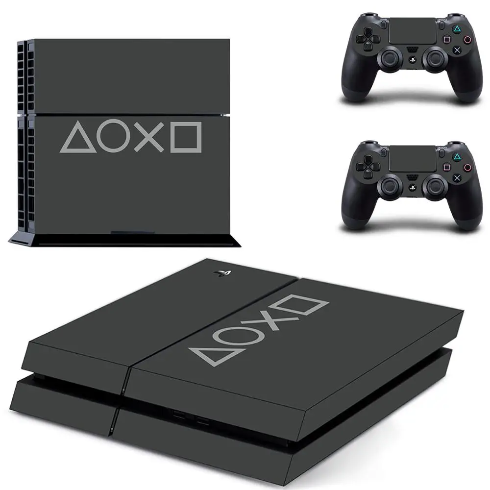 DPTM2821 PS 4 наклейка игровая станция 4 наклейка s PS4 виниловое покрытие наклейка крышка Pegatinas Adesivo для playstation 4 консоли и 2 контроллера - Цвет: DPTM2821