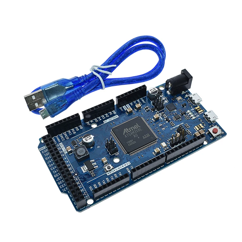 Duemilanove из-за R3 доска AT91SAM3X8E SAM3X8E 32-битный ARM Cortex-M3 Управление модуль+ USB кабель для Arduino