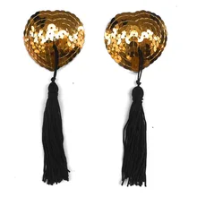 Новые сексуальные блестки Стикини наклейки интимные товары, Игрушки женское нижнее белье с кисточками бюстгальтер для груди крышка для сосков лепестки аксессуары для одежды