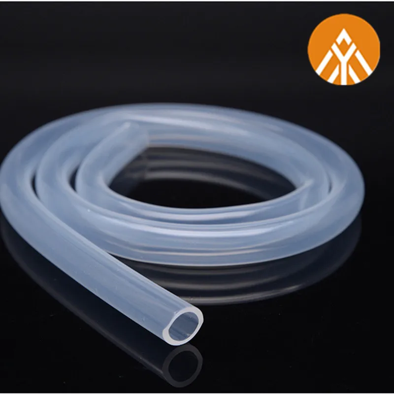 High Quality 1M/5M Food Grade Clear Translucent Silicone Tube Beer Pipe Milk Hose Pipe Soft Safe Rubber Flexible Tube Creative