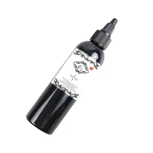 4 унции татуировки черные чернила Тотем запотевание легкая окраска тату оборудование черная чернильная подводка для глаз Перманентная Татуировка краска