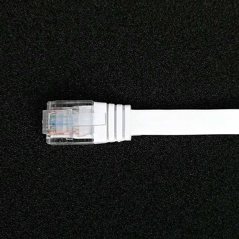 Tenda 8 контактный гигабитный RJ45 CAT5 Ethernet сетевой LAN кабель плоский UTP коммутационный