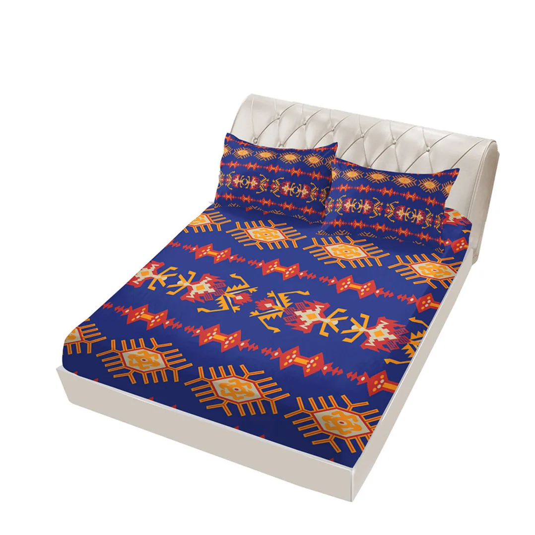 Boho простыня на резинке, Boho простыня на резинке с 12 дюймовым глубоким карманом, не мнется, мягкая и удобная простыня на кровать - Цвет: 27