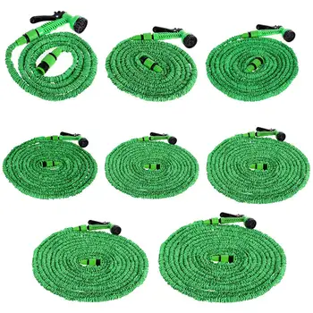 

25-200FT Garden Water Hose Multifunction Expandable Magic Flexible Water Hose Plastic Hoses Pipe With Spray Gun To Watering Car