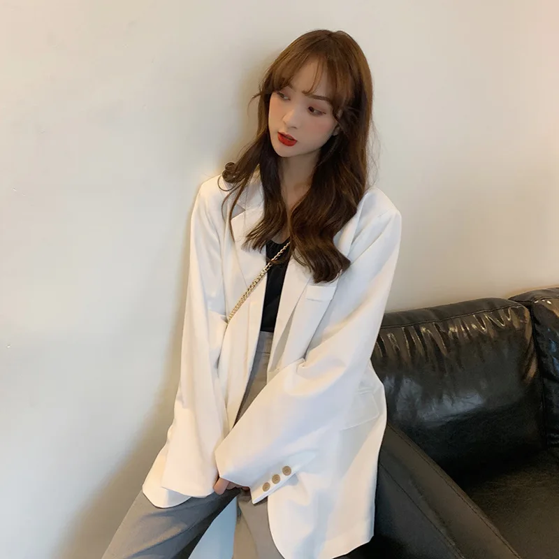 

Photo Shoot Korean-style 2019 New Style Small Suit Coat Women's Elegant Slim Fit Loose Casual CHIC Suit